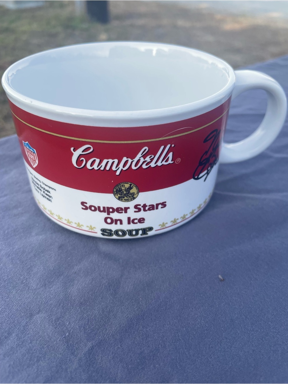 Red & White 'Souper Stars On Ice' Ceramic Soup Mug